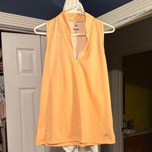 Adidas Women's Bright Orange Tank Top